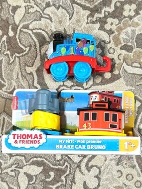 4/$20 Thomas & Friends Thomas Train Engine  & Bruno Brake Car + Car with Freight